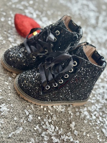 Детски боти "SALZARRA SHINE" black 1