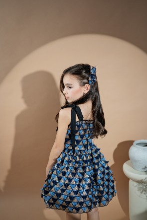 Детска рокля "TRIA" in blue 1