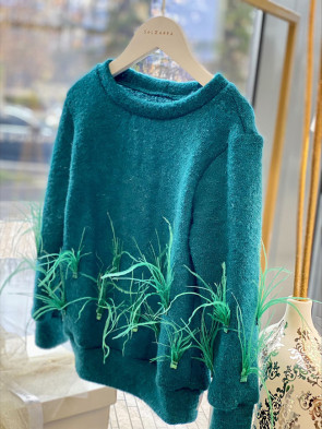 Детски пуловер „GREEN FOREST“ 1