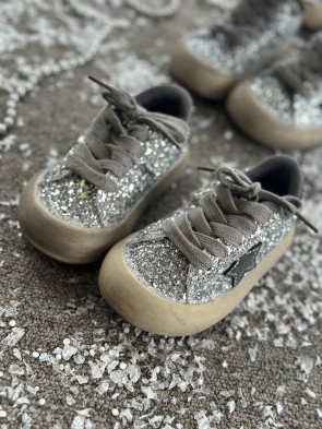 Детски кецове "STAR silver" 1