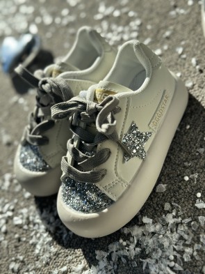 Детски кецове "STAR white" 1