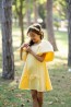 Детска рокля "JULIA" in yellow 3