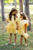 Детска рокля "JULIA" in yellow 2