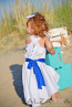 Girl Dress “Summer cloud for Dolly” - 2