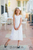 Girl Dress “White flowers for Belle” - 2