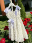 Girl Dress "WHITE ELEMENTS" 14