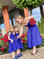 Girl Dress "BLUE ELEMENTS" 2