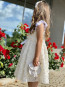 Girl Dress "WHITE ELEMENTS" 8