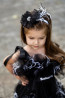 Girl Dress "BALLERINA" black edition  2