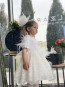 Girl Luxurious Dress "ALLUREMENT" white edition 1