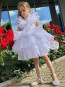 Girl Dress "WHITE MOON" 6