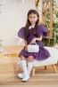 Детска рокля "AMAYA" in purple 3