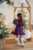 Детска рокля "AMAYA" in purple 5