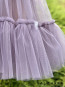Girl Dress "BALLERINA" smokey violet / long edition 8