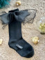 Girl Socks "BLACK BUTTERFLY" 4