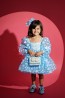 Детска рокля "BLUE DAISY" 5