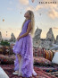 Girl Luxurious dress "LАCE FAIRYTALE" purple edition 10