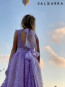 Girl Luxurious dress "LАCE FAIRYTALE" purple edition 15
