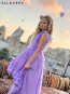Girl Luxurious dress "LАCE FAIRYTALE" purple edition 17