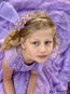 Girl Luxurious dress "LАCE FAIRYTALE" purple edition 7