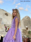 Girl Luxurious dress "LАCE FAIRYTALE" purple edition 6