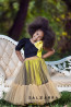Girl Skirt "Yellow sapphire" 1