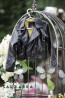 Girl leather jacket “Black Sapphire” 3