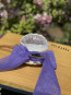 Girl Hair accessory "FLORA" purple edition 3