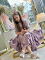 Детска рокля "FLORESSITTA" purple edition 7