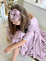 Детска рокля "FLORESSITTA" purple edition 8
