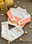 Boy Blouse „HARY“ coral and white edition 9