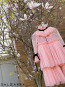 Girl Dress "BRUGES" pink edition 9