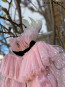 Girl Dress "BRUGES" pink edition 11