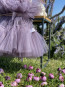 Girl Dress "BALLERINA" smokey violet edition 3