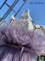 Girl Dress "BALLERINA" smokey violet edition 4