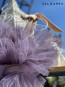 Girl Dress "BALLERINA" smokey violet edition 5