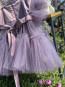 Girl Dress "BALLERINA" smokey violet edition 10