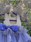 Girl dress "FLORA" purple edition  8