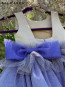 Girl dress "FLORA" purple edition 9
