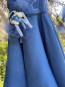 Girl dress "VIOLA" blue edition 8