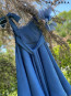 Girl dress "VIOLA" blue edition 7