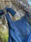 Girl dress "VIOLA" blue edition 12