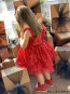 Girl dress "OUT OF A FAIRY TALE" red edition 5
