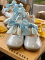 Girl Shoes "BALLERINА" light blue edition 2