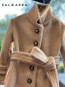 Girl coat „MILK BROWN“ 2