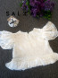 Girl blouse "WHITE RAINBOW” 2