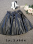 Girl leather skirt "BLACK" 3
