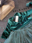 Girl Luxurious Dress „GREEN ROSE“ 8