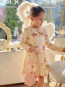 Girl Dress "PINKY STARS" 17