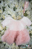 Luxurious child dress "BELLISSIMA" - pale pink 1